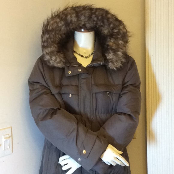 michael kors grey puffer coat